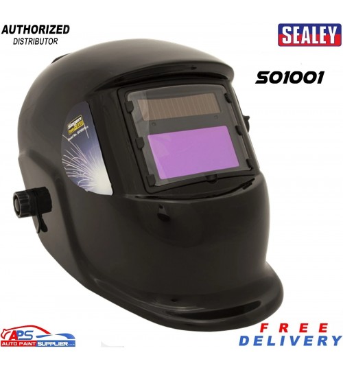 Sealey S01001 Welding Mask Auto Darkening Shade 9–13 Safety